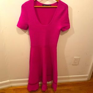 French Connection Volette crepe knit mini dress